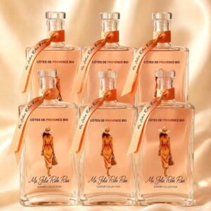 Carton de 6 bouteilles Ma Jolie Robe Rose 75 cl