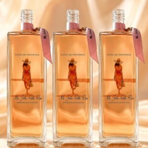 Carton de 3 magnums Ma Jolie Robe Rose 1.5 L